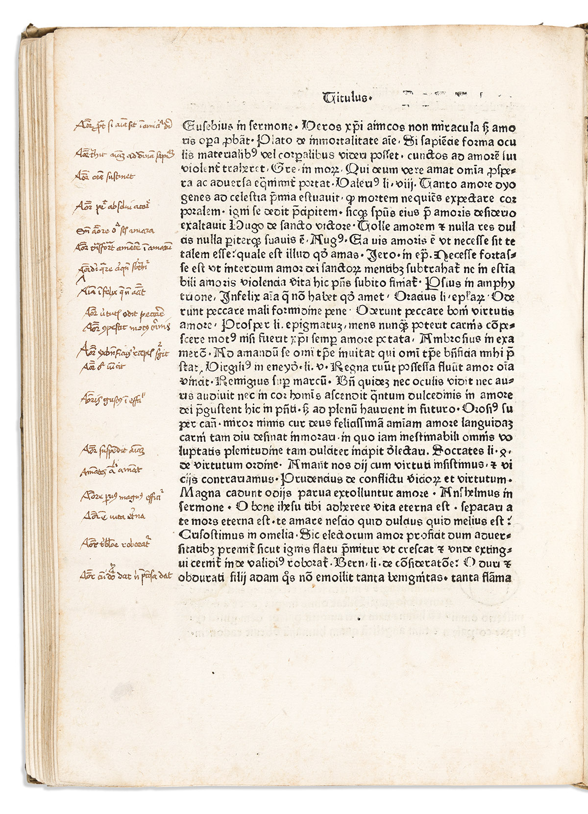 Farinator, Matthias (fl. circa 1477), ed. Lumen Animae.